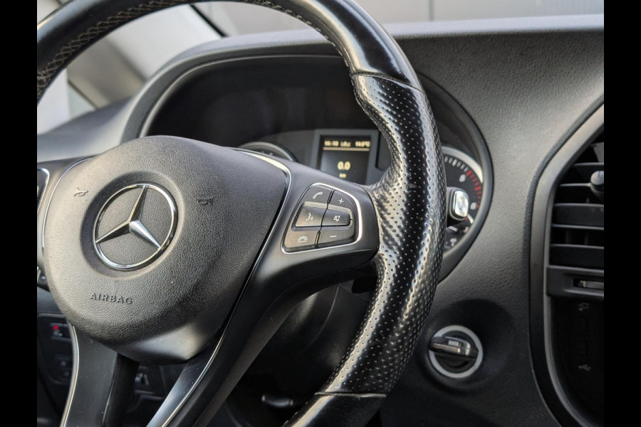 Mercedes-Benz Vito 119CDI AUTOMAAT DUBBELE CABINE 2X SCHUIFDEUR LANG LEDER PDC CRUISE CLIMATE CONTROL STOELVERWARMING