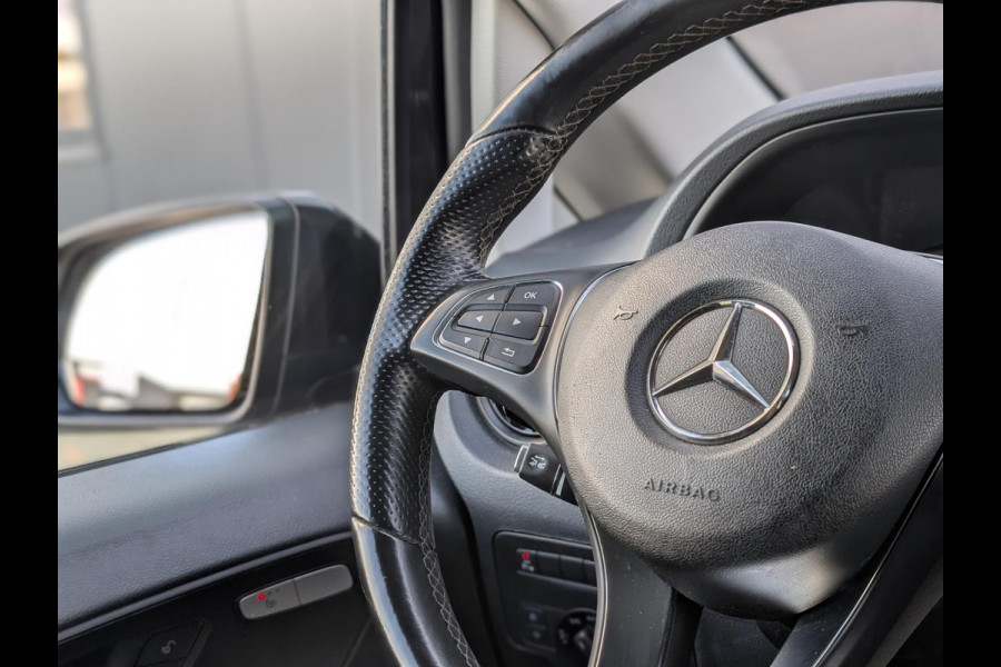 Mercedes-Benz Vito 119CDI AUTOMAAT DUBBELE CABINE 2X SCHUIFDEUR LANG LEDER PDC CRUISE CLIMATE CONTROL STOELVERWARMING
