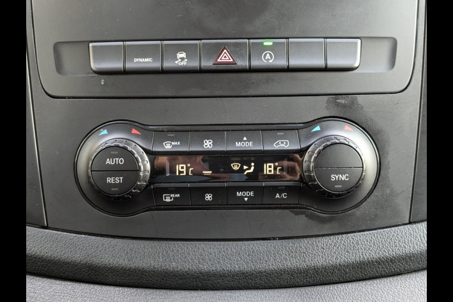 Mercedes-Benz Vito 119CDI AUTOMAAT DUBBELE CABINE 2X SCHUIFDEUR LANG LEDER PDC CRUISE CLIMATE CONTROL STOELVERWARMING