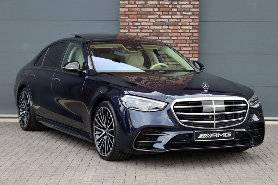 Mercedes-Benz S-Klasse 580 V8 4MATIC Lang AMG Line | Airmatic | Achterasbesturing | Distronic+ | Standkachel | Burmester | HUD | Zonweringspakket | MBUX Tablet | Exclusief Leder | Digital Light | 3D-Display | Mercedes-Benz S-Klasse 580 V8 4MATIC Lang AMG Line | Airmatic | Achterasbesturing | Distronic+ | Standkachel | Burmester | HUD | Zonweringspakket | MBUX Tablet | Exclusief Leder | Digital Light | 3D-Display |