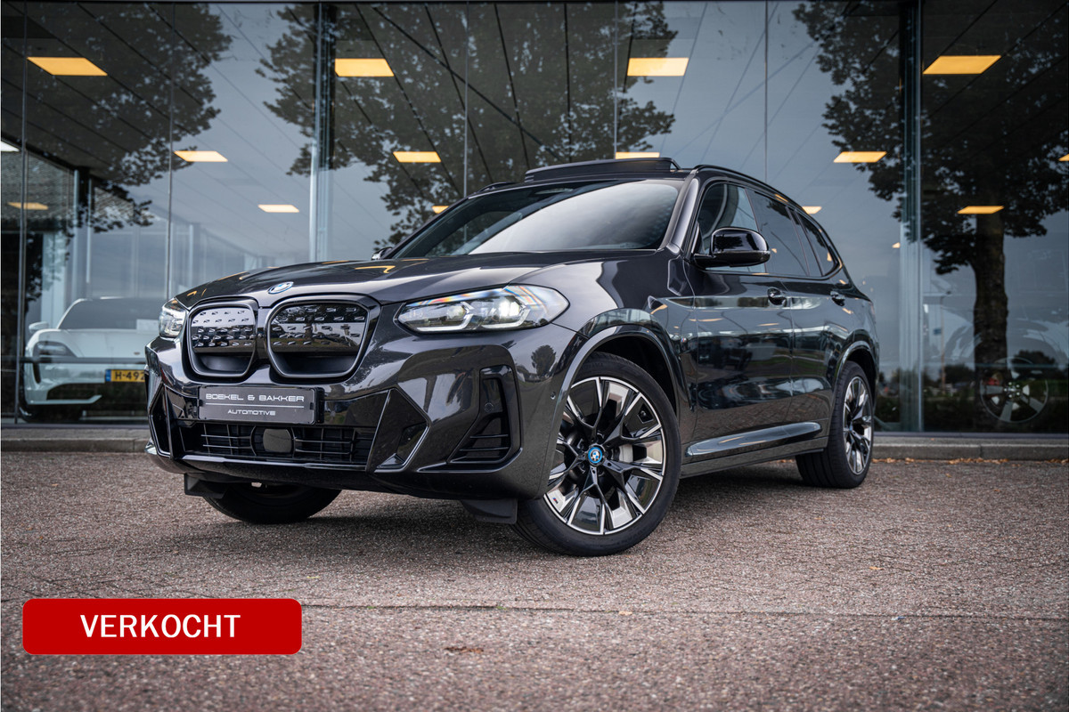 BMW iX3 High Executive 80 kWh ** Panodak ** Trekhaak ** 20inch ** BMW iX3 High Executive 80 kWh ** Panodak ** Trekhaak ** 20inch **