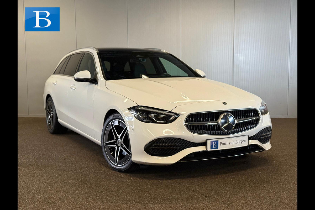 Mercedes-Benz C-Klasse Estate 180 Avantgarde Advanced-PANORAMA-TREKHAAK-CAMERA-NAVI-COMPLEET Mercedes-Benz C-Klasse Estate 180 Avantgarde Advanced-PANORAMA-TREKHAAK-CAMERA-NAVI-COMPLEET