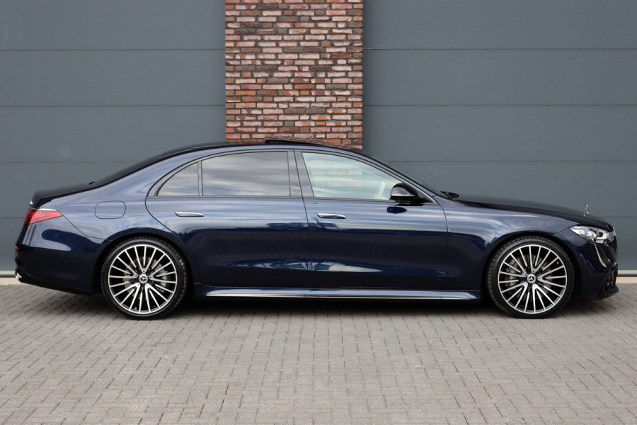 Mercedes-Benz S-Klasse 580 V8 4MATIC Lang AMG Line | Airmatic | Achterasbesturing | Distronic+ | Standkachel | Burmester | HUD | Zonweringspakket | MBUX Tablet | Exclusief Leder | Digital Light | 3D-Display | Mercedes-Benz S-Klasse 580 V8 4MATIC Lang AMG Line | Airmatic | Achterasbesturing | Distronic+ | Standkachel | Burmester | HUD | Zonweringspakket | MBUX Tablet | Exclusief Leder | Digital Light | 3D-Display |
