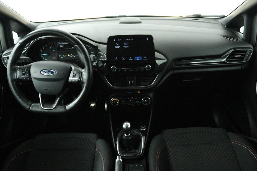 Ford Fiesta 1.0 EcoBoost ST-Line (STOEL/STUUR VERWARMING, CRUISE CONTROL, PARKEERSENSOREN, LANE-ASSIST, GOED ONDERHOUDEN)