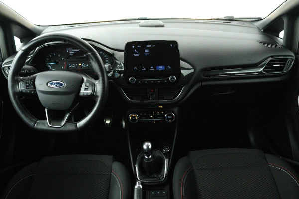 Ford Fiesta 1.0 EcoBoost ST-Line (STOEL/STUUR VERWARMING, CRUISE CONTROL, PARKEERSENSOREN, LANE-ASSIST, GOED ONDERHOUDEN)