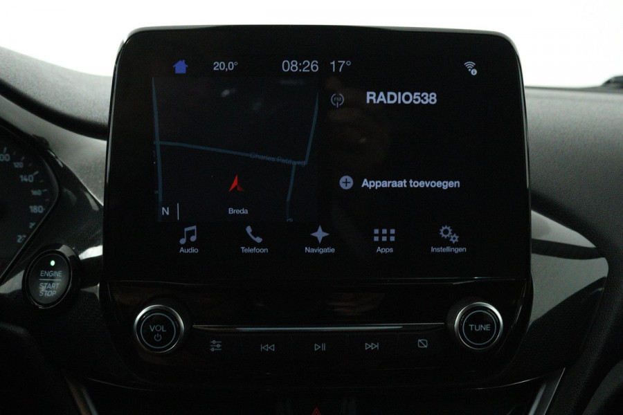 Ford Fiesta 1.0 EcoBoost ST-Line (STOEL/STUUR VERWARMING, CRUISE CONTROL, PARKEERSENSOREN, LANE-ASSIST, GOED ONDERHOUDEN)