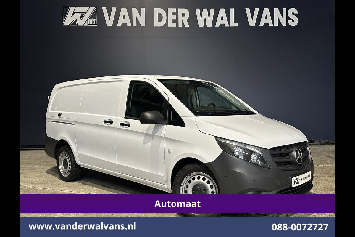 Mercedes-Benz Vito 119 CDI 191pk Automaat L2H1 Euro6 Airco | Camera | Apple Carplay | Android Auto | Cruisecontrol Stoelverwarming, Parkeersensoren, Bijrijdersbank Mercedes-Benz Vito 119 CDI 191pk Automaat L2H1 Euro6 Airco | Camera | Apple Carplay | Android Auto | Cruisecontrol Stoelverwarming, Parkeersensoren, Bijrijdersbank