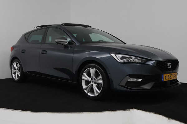 Seat Leon 1.0 eTSI FR Business Intense (PANORAMADAK, TREKHAAK, SFEERVERLICHTING, CAMERA, CARPLAY. CRUISE CONTROL ADAPTIEF)
