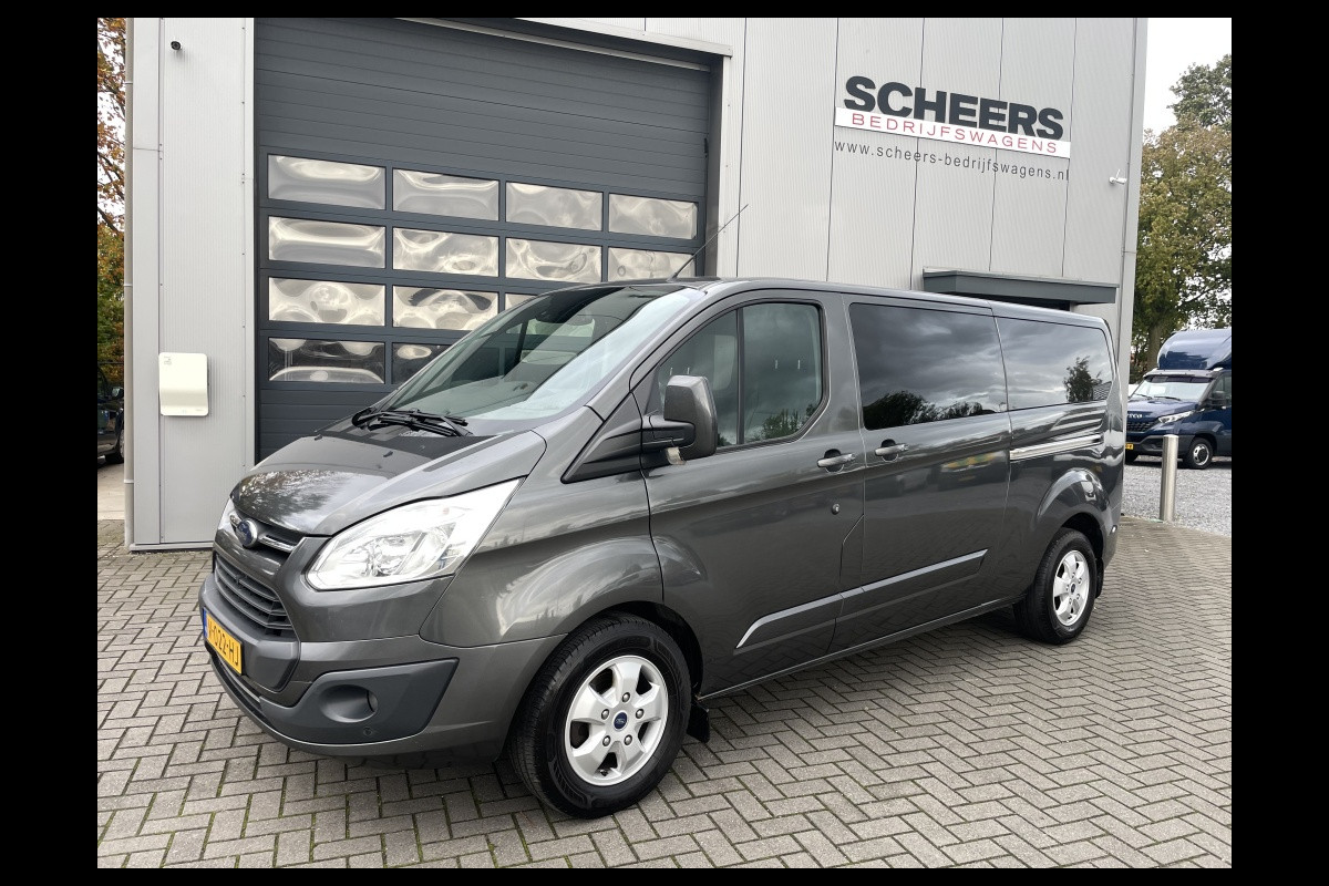 Ford Transit Custom 2.0 TDCI 130PK L2 DC Limited | airco | navigatie | camera Ford Transit Custom 2.0 TDCI 130PK L2 DC Limited | airco | navigatie | camera