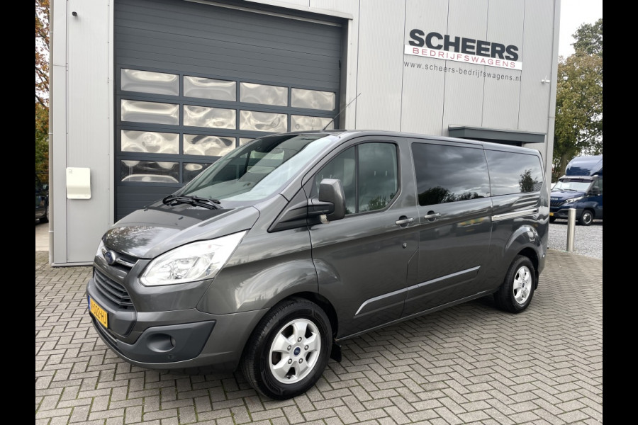 Ford Transit Custom 2.0 TDCI 130PK L2 DC Limited | airco | navigatie | camera Ford Transit Custom 2.0 TDCI 130PK L2 DC Limited | airco | navigatie | camera
