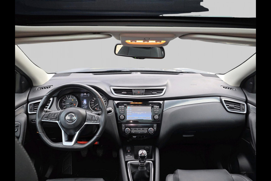 Nissan QASHQAI 1.2 Tekna | halfleder | panoramadak | stoelverwarming | LED | 19" velgen |