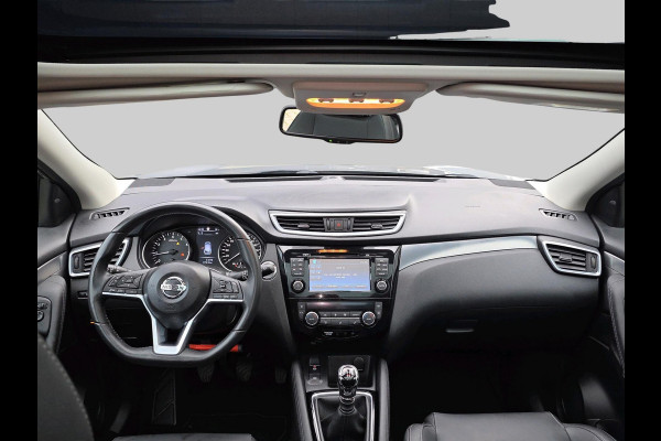 Nissan QASHQAI 1.2 Tekna | halfleder | panoramadak | stoelverwarming | LED | 19" velgen |