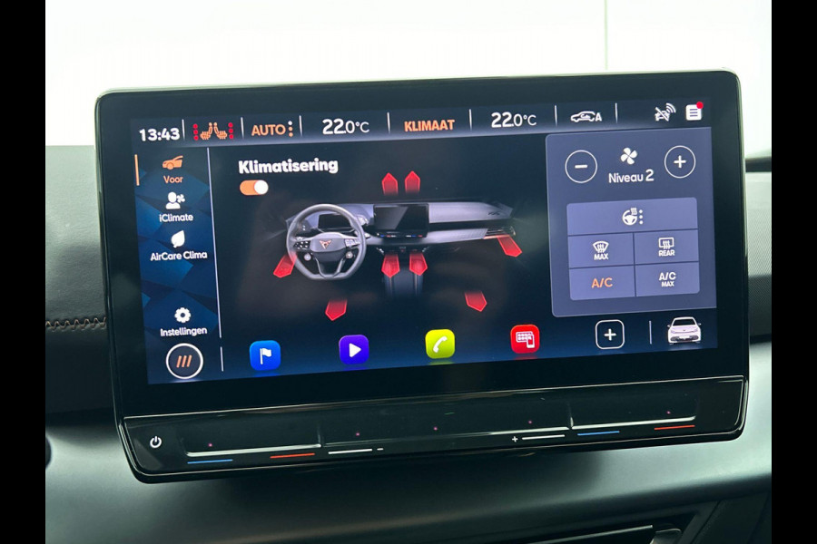 CUPRA Born Business 62 kWh Auto. Navigatie Apple Carplay/ Android Auto Camera Parkeersensoren Adaptive Cruise Control Stoel- en stuurverwarming Full Led Climate Control Lichtmetalen velgen