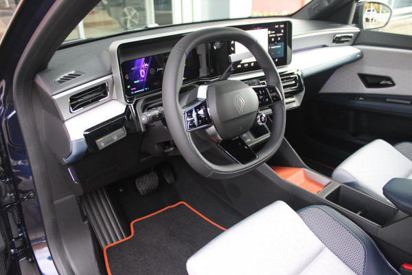 Renault 5 150PK COMFORT RANGE ROLAND-GARROS 52 kWh | NAVIGATIE SYSTEEM MET GOOGLE INTERGRATIE | HARMAN KARDON PREMIUM AUDIO | FULL LED KOPLAMPEN MET MICRO-OPTICS EN FRANSE VLAG | 10"R-LINK MULTIMEDIA | 18"GRONO LICHTMETALEN VELGEN | TWO-TONE CAROSSERIE KLEUR I.C.M. WARM TITANIUM DAKLIJSTEN | ELEKTRISCH VERWARMDE VOOR STOELEN / STUUR | BESTUURDERSSTOEL MET ELEKTRISCH VERSTELBARE LENDESTEUN | AUTOMATISCH INPARKEREN | FLANK GUARD PROTECTION | ADAPTIEVE CRUISE CONTROL MET STOP & GO | ACHTERUITRIJCAMERA | PRIVATIE GLASS | SFEERVERLICHTING IN DIVERSE KLEUREN |