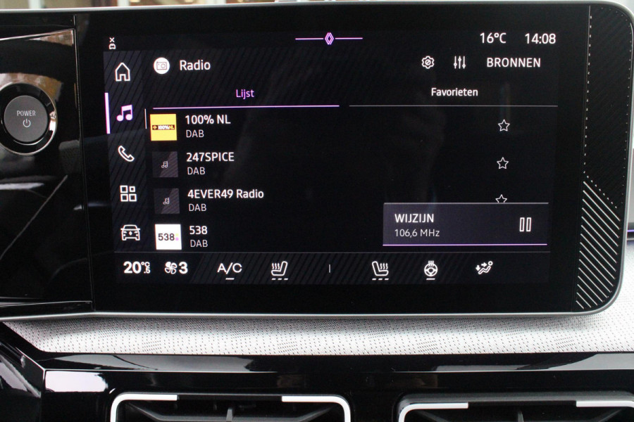 Renault 5 150PK COMFORT RANGE ROLAND-GARROS 52 kWh | NAVIGATIE SYSTEEM MET GOOGLE INTERGRATIE | HARMAN KARDON PREMIUM AUDIO | FULL LED KOPLAMPEN MET MICRO-OPTICS EN FRANSE VLAG | 10"R-LINK MULTIMEDIA | 18"GRONO LICHTMETALEN VELGEN | TWO-TONE CAROSSERIE KLEUR I.C.M. WARM TITANIUM DAKLIJSTEN | ELEKTRISCH VERWARMDE VOOR STOELEN / STUUR | BESTUURDERSSTOEL MET ELEKTRISCH VERSTELBARE LENDESTEUN | AUTOMATISCH INPARKEREN | FLANK GUARD PROTECTION | ADAPTIEVE CRUISE CONTROL MET STOP & GO | ACHTERUITRIJCAMERA | PRIVATIE GLASS | SFEERVERLICHTING IN DIVERSE KLEUREN |