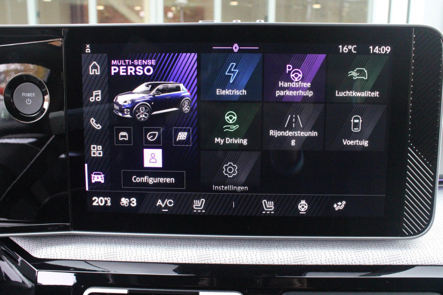 Renault 5 150PK COMFORT RANGE ROLAND-GARROS 52 kWh | NAVIGATIE SYSTEEM MET GOOGLE INTERGRATIE | HARMAN KARDON PREMIUM AUDIO | FULL LED KOPLAMPEN MET MICRO-OPTICS EN FRANSE VLAG | 10"R-LINK MULTIMEDIA | 18"GRONO LICHTMETALEN VELGEN | TWO-TONE CAROSSERIE KLEUR I.C.M. WARM TITANIUM DAKLIJSTEN | ELEKTRISCH VERWARMDE VOOR STOELEN / STUUR | BESTUURDERSSTOEL MET ELEKTRISCH VERSTELBARE LENDESTEUN | AUTOMATISCH INPARKEREN | FLANK GUARD PROTECTION | ADAPTIEVE CRUISE CONTROL MET STOP & GO | ACHTERUITRIJCAMERA | PRIVATIE GLASS | SFEERVERLICHTING IN DIVERSE KLEUREN |