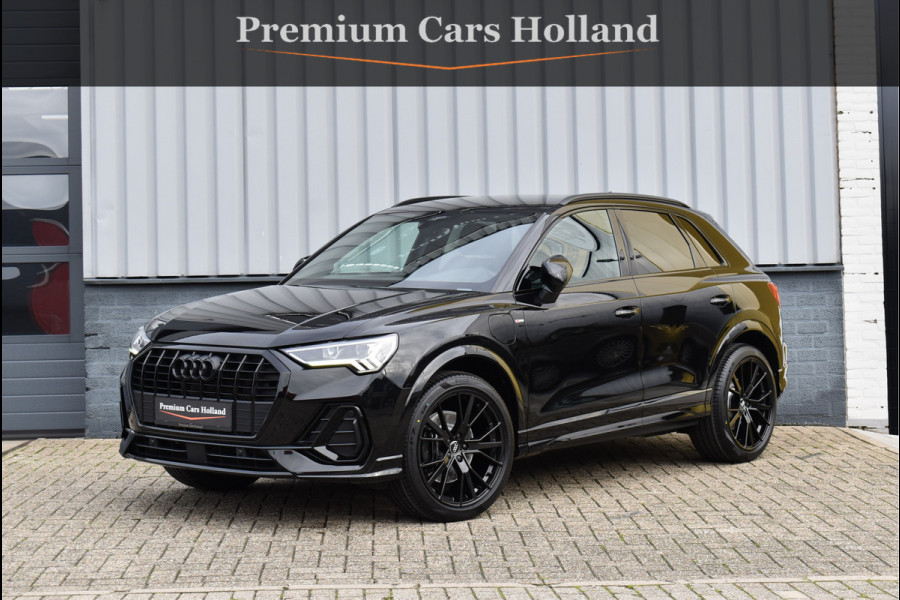 Audi Q3 45 TFSI e S-Line 245 Pk Black Ed Navi Leder Trekhaak 20 Inch Audi Q3 45 TFSI e S-Line 245 Pk Black Ed Navi Leder Trekhaak 20 Inch