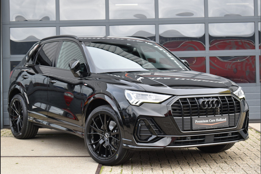Audi Q3 45 TFSI e S-Line 245 Pk Black Ed Navi Leder Trekhaak 20 Inch Audi Q3 45 TFSI e S-Line 245 Pk Black Ed Navi Leder Trekhaak 20 Inch