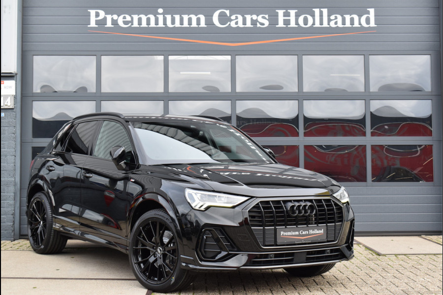 Audi Q3 45 TFSI e S-Line 245 Pk Black Ed Navi Leder Trekhaak 20 Inch Audi Q3 45 TFSI e S-Line 245 Pk Black Ed Navi Leder Trekhaak 20 Inch