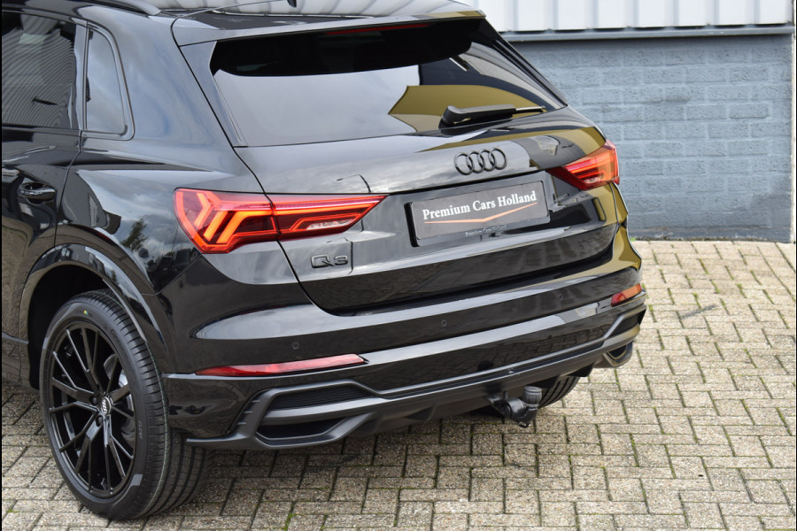 Audi Q3 45 TFSI e S-Line 245 Pk Black Ed Navi Leder Trekhaak 20 Inch Audi Q3 45 TFSI e S-Line 245 Pk Black Ed Navi Leder Trekhaak 20 Inch