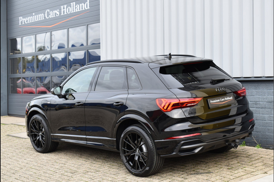 Audi Q3 45 TFSI e S-Line 245 Pk Black Ed Navi Leder Trekhaak 20 Inch Audi Q3 45 TFSI e S-Line 245 Pk Black Ed Navi Leder Trekhaak 20 Inch