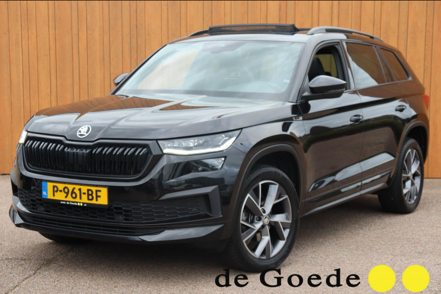 Škoda Kodiaq 1.5 TSI Sportline Business org.Nl el.trekhaak el.schuifdak canton stuur+stoelverw. el.klep