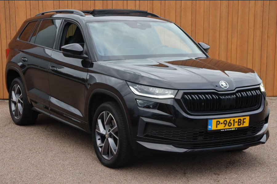 Škoda Kodiaq 1.5 TSI Sportline Business org.Nl el.trekhaak el.schuifdak canton stuur+stoelverw. el.klep