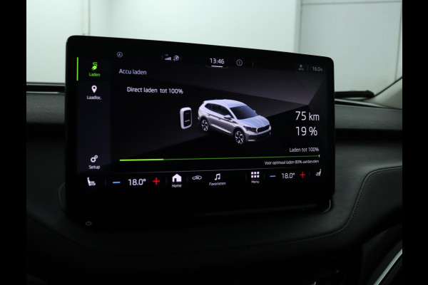 Škoda ENYAQ iV 80|SOH 90%|Panoramadak|Leer|Trekhaak|ACC|Stoelverwarming Škoda ENYAQ iV 80|SOH 90%|Panoramadak|Leer|Trekhaak|ACC|Stoelverwarming