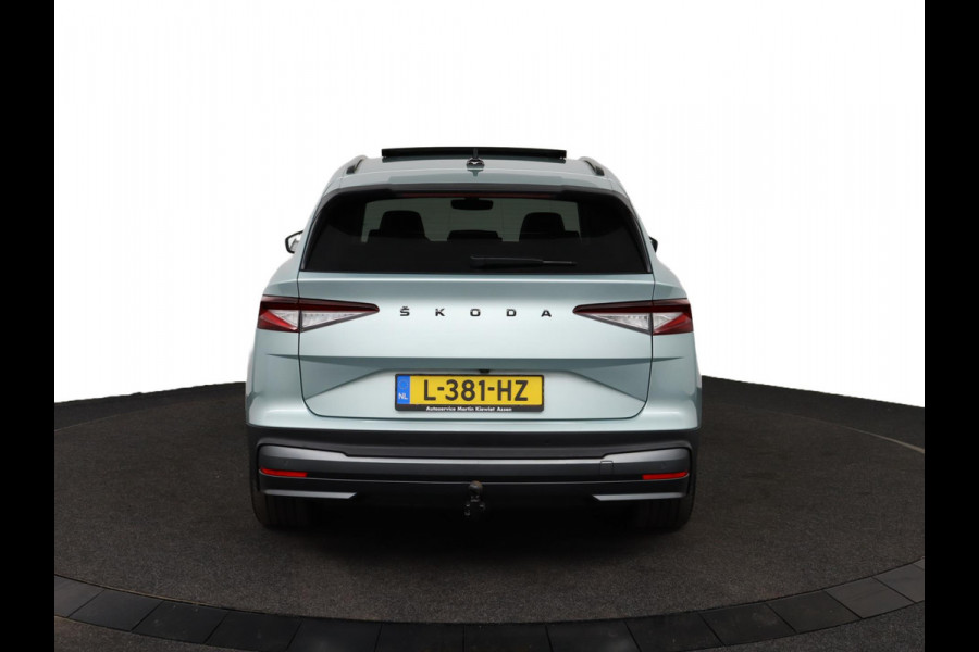 Škoda ENYAQ iV 80|SOH 90%|Panoramadak|Leer|Trekhaak|ACC|Stoelverwarming Škoda ENYAQ iV 80|SOH 90%|Panoramadak|Leer|Trekhaak|ACC|Stoelverwarming