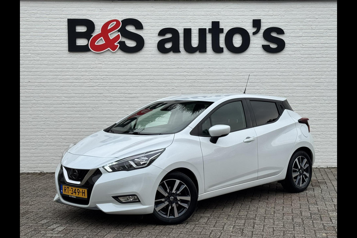 Nissan Micra 0.9 IG-T N-Connecta Cruise control Climate control Navigatie DAB Bluetooth Parkeersensor Nissan Micra 0.9 IG-T N-Connecta Cruise control Climate control Navigatie DAB Bluetooth Parkeersensor
