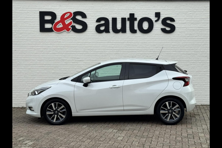 Nissan Micra 0.9 IG-T N-Connecta Cruise control Climate control Navigatie DAB Bluetooth Parkeersensor Nissan Micra 0.9 IG-T N-Connecta Cruise control Climate control Navigatie DAB Bluetooth Parkeersensor
