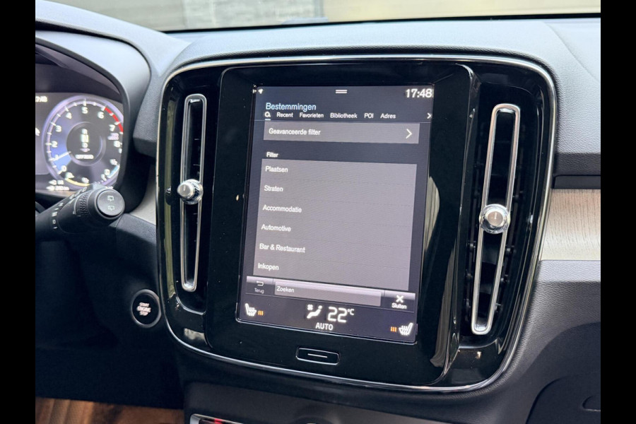 Volvo XC40 1.5 T5 Twin Engine Inscription Automaat | Leren bekleding | LED verlichting | Stoelverwarming | Getint glas | 19 inch lichtmetal