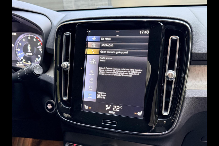 Volvo XC40 1.5 T5 Twin Engine Inscription Automaat | Leren bekleding | LED verlichting | Stoelverwarming | Getint glas | 19 inch lichtmetal