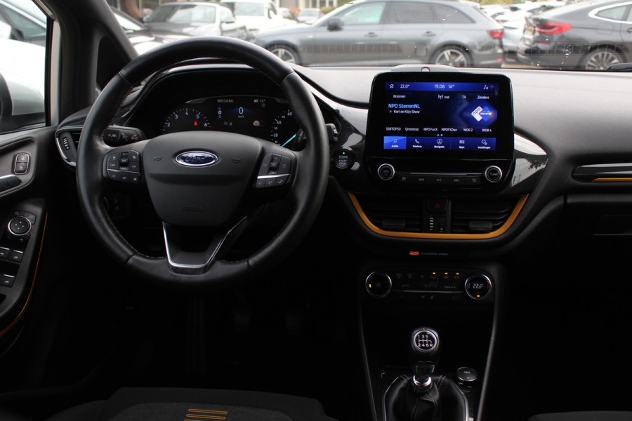Ford Fiesta 1.0 EcoBoost Active / Camera / CarPlay / Keyless / 18'' / B&O / Stuur+Stoelverwarming / Dodehoek / DAB