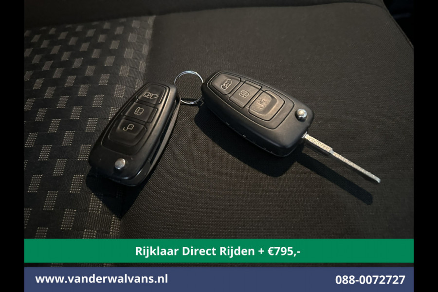 Ford Transit 2.0 TDCI 131pk L3H2 Euro6 *Rijklaar Direct Rijden* Airco | Camera | Navigatie | Apple Carplay | Android Auto | Stoelverwarming Verwarmde voorruit, Cruisecontrol, Parkeersensoren, Elektrisch verstelbare bestuurdersstoel, Bijrijdersbank