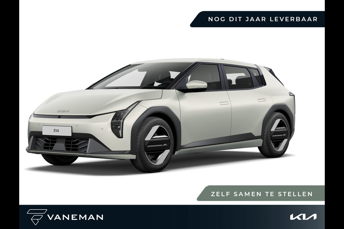 Kia EV4 Air 58.3 kWh | Cruise control adaptief met Stop&Go en stuurhulp | Tijdelijk gratis Metallic Lak t.w.v. € 895,- | Zelf samenstellen Kia EV4 Air 58.3 kWh | Cruise control adaptief met Stop&Go en stuurhulp | Tijdelijk gratis Metallic Lak t.w.v. € 895,- | Zelf samenstellen