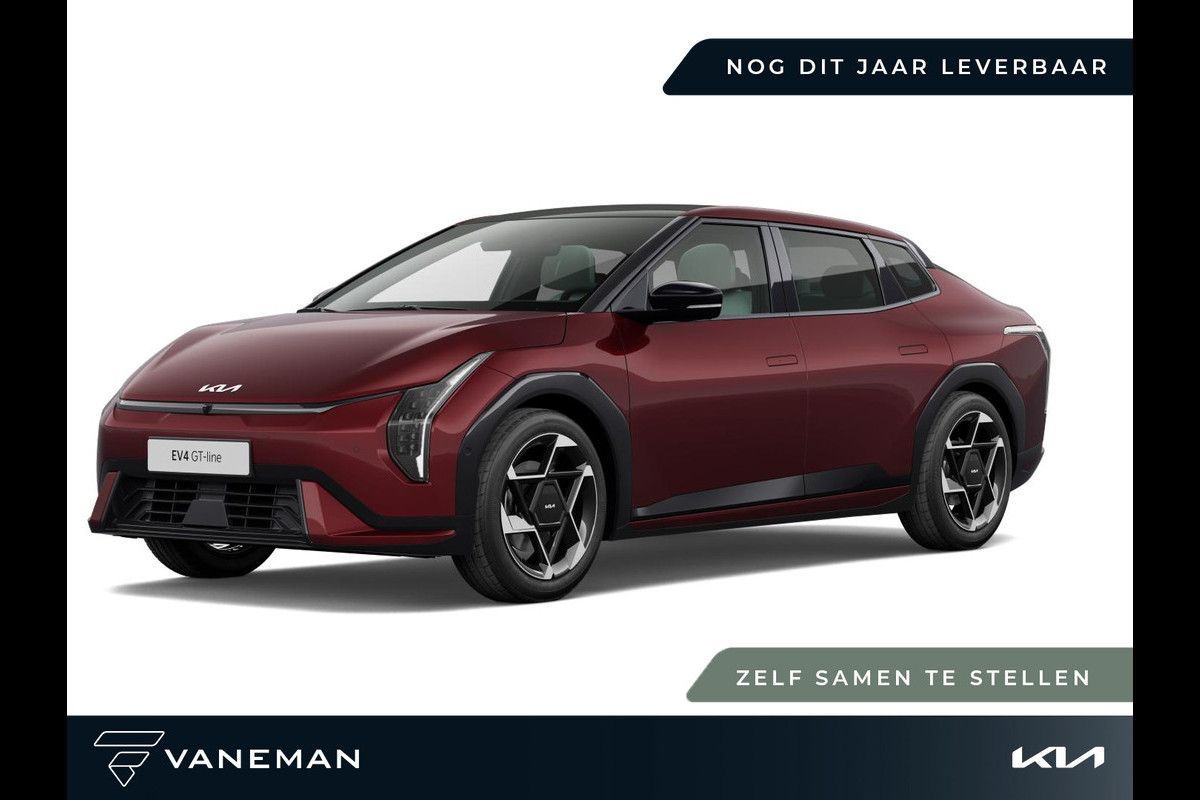 Kia EV4 Fastback GT-Line Business Edition 81.4 kWh | DIT JAAR NOG RIJDEN | Tijdelijk gratis Metallic Lak t.w.v. €895,- | Zelf samenstellen