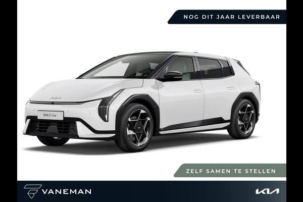 Kia EV4 GT-Line Business Edition 81.4 kWh | DIT JAAR NOG RIJDEN | Tijdelijk gratis Metallic Lak t.w.v. € 895,- | Zelf samenstellen