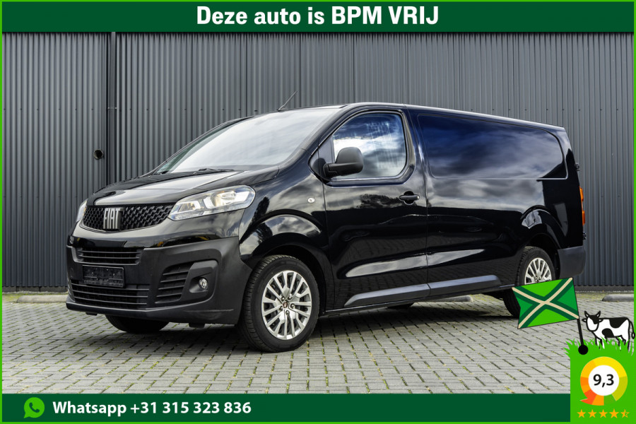 Fiat Scudo MultiJet | 145PK | L3H1 | Automaat | Camera | CarPlay | Navi | Cruise | Airco | PDC | Euro 6