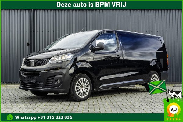 Fiat Scudo MultiJet | 145PK | L3H1 | Automaat | Camera | CarPlay | Navi | Cruise | Airco | PDC | Euro 6