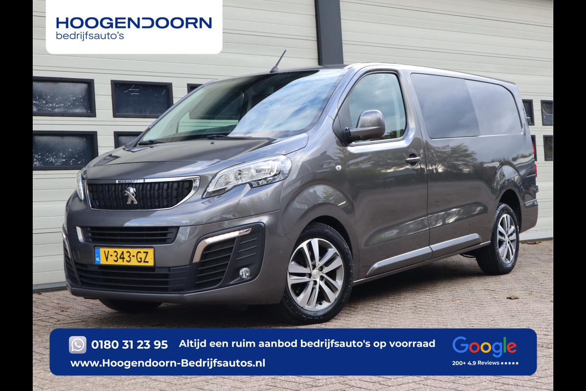 Peugeot Expert 2.0 BlueHDI 150pk Euro 6 DC 5 Pers. - L3 - Cruise - Camera Peugeot Expert 2.0 BlueHDI 150pk Euro 6 DC 5 Pers. - L3 - Cruise - Camera