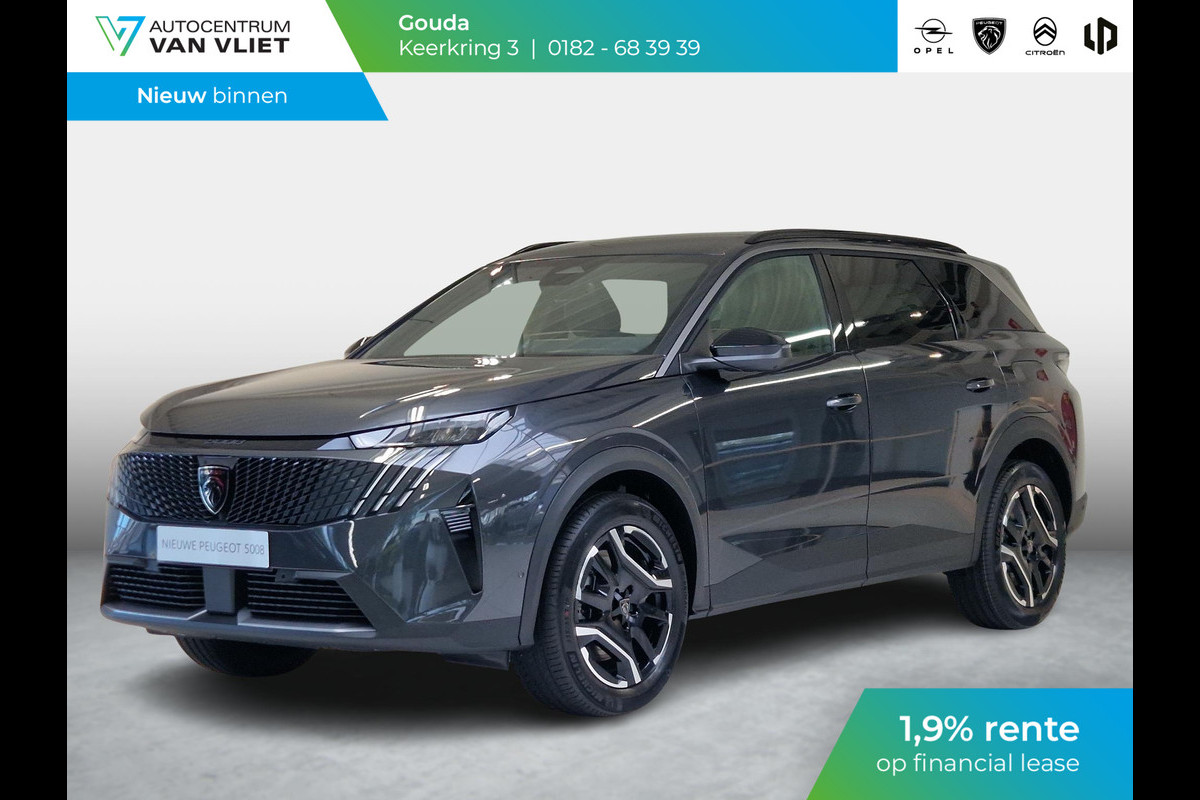 Peugeot 5008 1.6 Plug-in Hybrid 195 Allure 7,4 kW | Trekhaak | Seat Pack | Panoramic Navigation Pack | 360 Vision & Drive Assist Pack Peugeot 5008 1.6 Plug-in Hybrid 195 Allure 7,4 kW | Trekhaak | Seat Pack | Panoramic Navigation Pack | 360 Vision & Drive Assist Pack