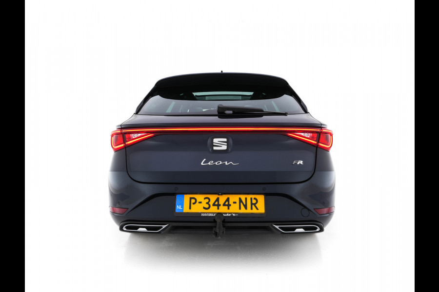 Seat Leon Sportstourer 2.0 TDI FR Business Intense (INCL-BTW) Aut.  *PANO | FULL-LED | ADAPTIVE-CRUISE | DIGI-COCKPIT | NAVI-FULLMAP | LEATHER-MICROFIBRE | CARPLAY | KEYLESS | SHIFT-PADDLES | SPORT-SEATS | AMBIENT-LIGHT | CAMERA | 17''ALU | T