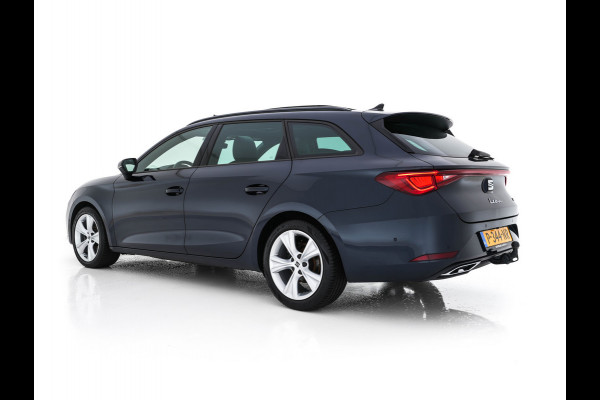 Seat Leon Sportstourer 2.0 TDI FR Business Intense (INCL-BTW) Aut.  *PANO | FULL-LED | ADAPTIVE-CRUISE | DIGI-COCKPIT | NAVI-FULLMAP | LEATHER-MICROFIBRE | CARPLAY | KEYLESS | SHIFT-PADDLES | SPORT-SEATS | AMBIENT-LIGHT | CAMERA | 17''ALU | T