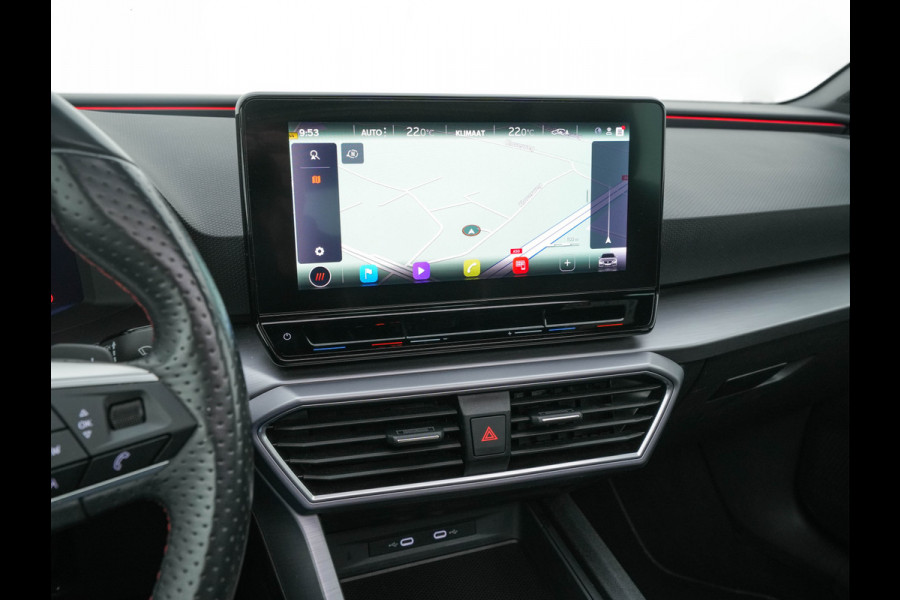 Seat Leon Sportstourer 2.0 TDI FR Business Intense (INCL-BTW) Aut.  *PANO | FULL-LED | ADAPTIVE-CRUISE | DIGI-COCKPIT | NAVI-FULLMAP | LEATHER-MICROFIBRE | CARPLAY | KEYLESS | SHIFT-PADDLES | SPORT-SEATS | AMBIENT-LIGHT | CAMERA | 17''ALU | T