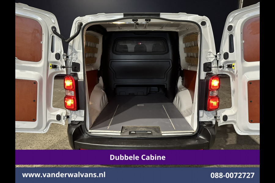 Peugeot Expert 2.0 BlueHDI 123pk L3H1 Dubbele cabine Euro6 Airco | 5-Zits | Navigatie | Cruisecontrol Apple Carplay, Android Auto, Parkeersensoren, 2500kg Trekvermogen