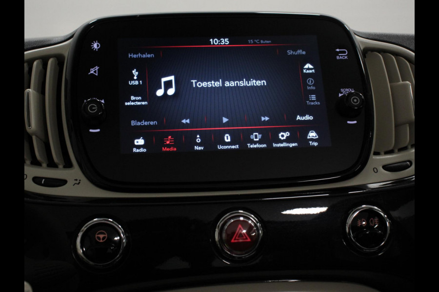 Fiat 500C 1.0 Hybrid Bellavita | Navigatie | Climate Control | Apple Carplay/Android Auto | Dab | Digitale Cockpit | Parkeer sensoren Fiat 500C 1.0 Hybrid Bellavita | Navigatie | Climate Control | Apple Carplay/Android Auto | Dab | Digitale Cockpit | Parkeer sensoren