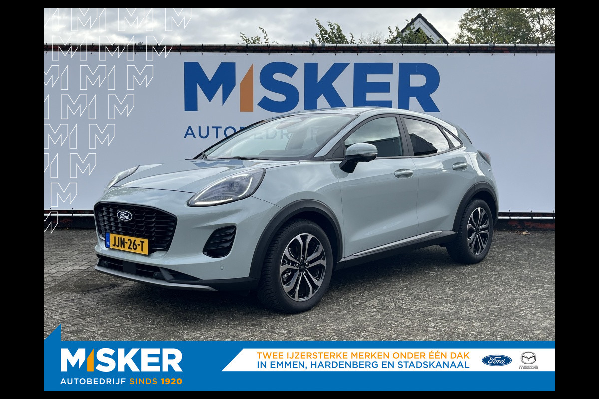 Ford Puma 1.0 EB Hybrid. Titanium AUTOMAAT! DRIVERPACK! COMFORTPACK! WINTE