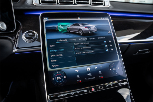 Mercedes-Benz S63 AMG S63 E Performance - Keramisch | Burmester | 4x Stoelmassage en koeling | Memory | HUD