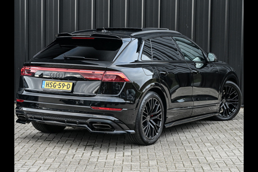 Audi Q8 60 TFSI e QUATTRO PRO LINE S COMPETITION | PANORAMADAK | LUCHTVERING | BLACK-OPTIC | MEMORY SEATS | HEAD-UP | 360 CAMERA | ADAPT Audi Q8 60 TFSI e QUATTRO PRO LINE S COMPETITION | PANORAMADAK | LUCHTVERING | BLACK-OPTIC | MEMORY SEATS | HEAD-UP | 360 CAMERA | ADAPT